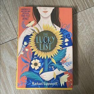 'The Lucky List' Book with Colorful Cover